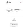 Livco Corsetti Fashion - Love Story Lc 90679 Culotte Crochless Noir